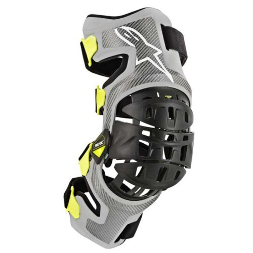 Bionic 7 Knee Set Silver/Yellow