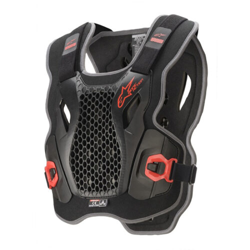 BIONIC ACTION CHEST PROTECTOR BLACK/RED