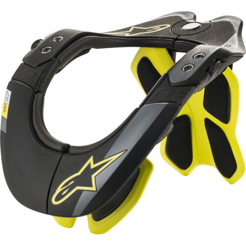 BNS TECH-2 NECK SUPPORT BLACK/YELLOW