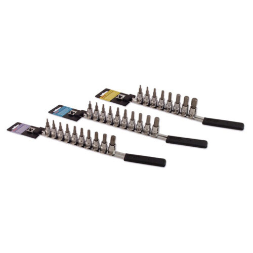 SOCKET BIT SET 10PC HEX STANDARD