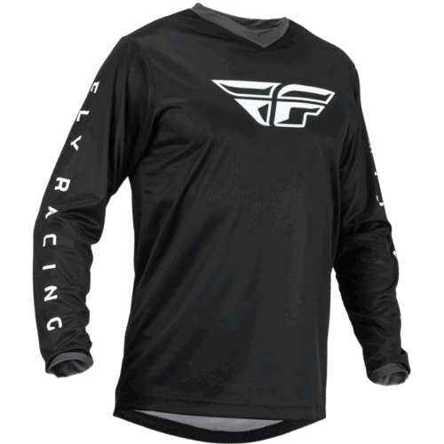 F-16 JERSEY BLACK/WHITE