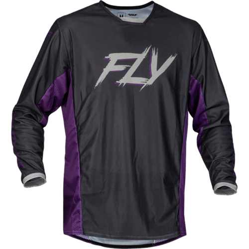 KINETIC MESH RAVE JERSEY BLACK/PURPLE/SILVER