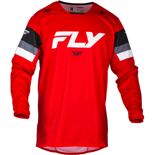 KINETIC PRIX JERSEY RED/GREY/WHITE