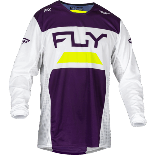 KINETIC RELOAD JERSEY DEEP PURPLE/WHITE/HI-VIS
