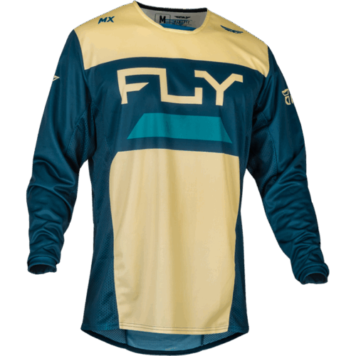KINETIC RELOAD JERSEY IVORY/NAVY/COBALT