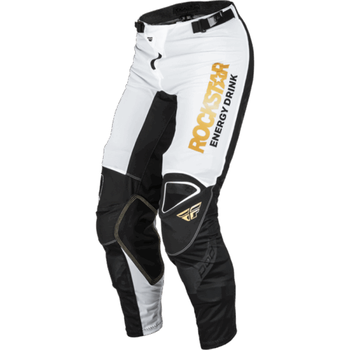 KINETIC ROCKSTAR MESH PANTS WHITE/BLACK/GOLD SZ