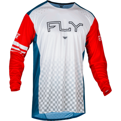 RAYCE BICYCLE JERSEY RED/WHITE/BLUE