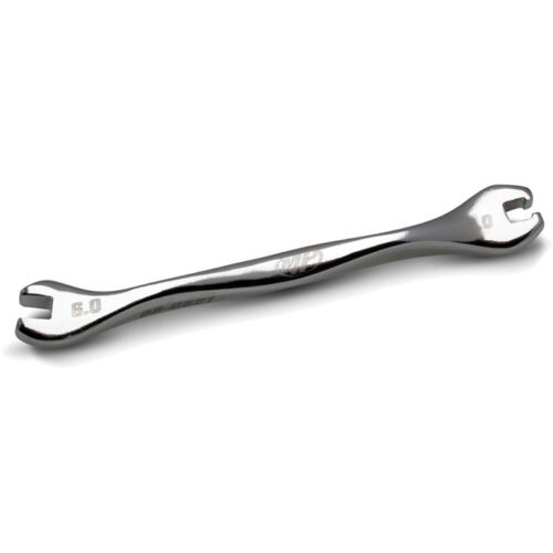 SPOKE WRENCH ERGO 6.0MM Honda Kawasaki Suzuki Yamaha CRF450R CRF250R CRF250X CRF450X CR125R CR250R XR250R XR400R KLR650 KX250F KX450F KX85 KX100 KLX300R KX250 KDX 200 KDX 220R KX125 KX500 KX80 KLX650 KLX650R KDX 250 RMX450Z RM-Z250 RM-Z450 RM250 RM100 WR250R 1986-2017