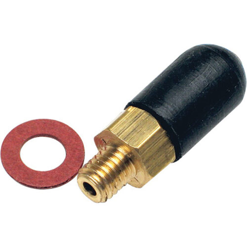 VACUUM ADAPTER BRASS W/CAP 5MMXP0.80MM
