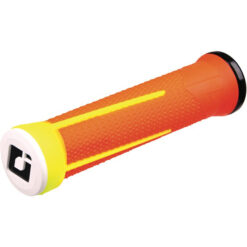 AG1 LOCK-ON GRIPS (ORANGE/YELLOW)