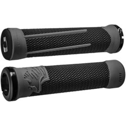 AG-2 SINGLE CLAMP LOCK-ON GRIP BLACK/GRAPHITE 135MM