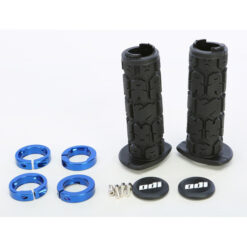 ATV ROGUE LOCKON GRIP 120MM BLACK/BLUE