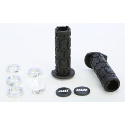 ATV ROGUE LOCKON GRIP 120MM BLACK/SILVER