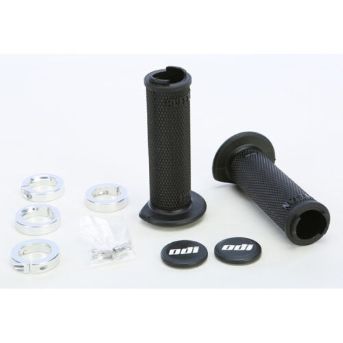 ATV RUFFIAN LOCKON GRIP 120MM BLACK/SILVER