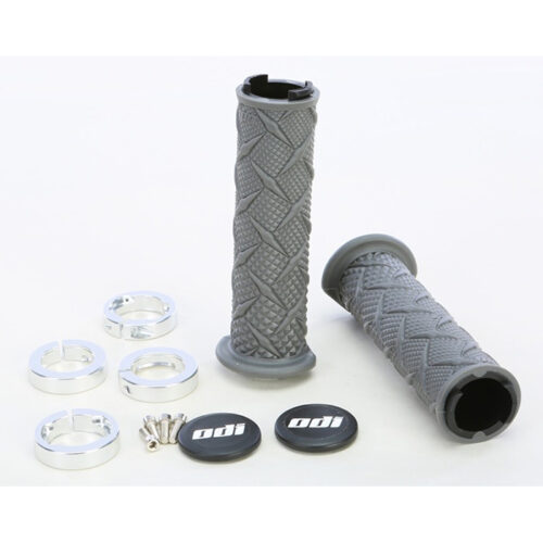 ATV X-TREME LOCKON GRIP SILVER