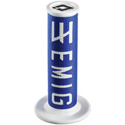 Emig V2 Lock-On Grips 2-Stroke (Blue/White)