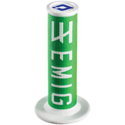 Emig V2 Lock-On Grips 2-Stroke (Green/White)