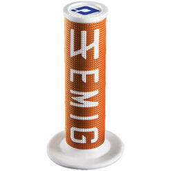 Emig V2 Lock-On Grips 2-Stroke (Orange/White)