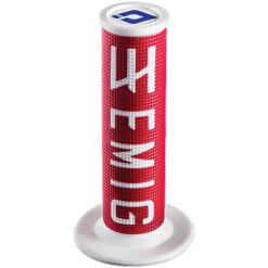 Emig V2 Lock-On Grips 2-Stroke (Red/White)