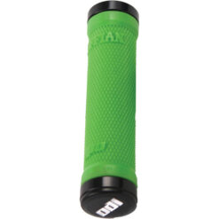 Ruffian No Flange Lock-On Grip Green/Black 130mm
