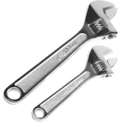 2 PC ADJ WRENCH SET