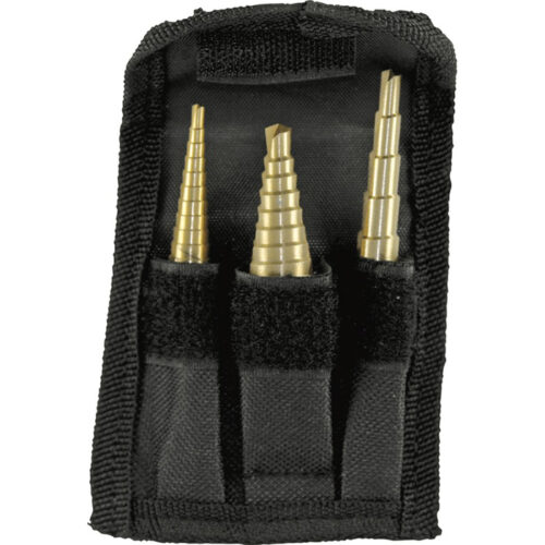 3 PC STEP DRILL SET