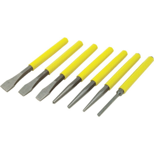7 PC CHISEL/PUNCH SET