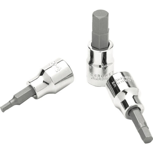 8 PC 3/8" MET HEX BIT SET