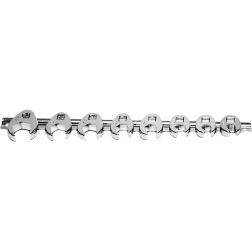 8 PC MET CROW FOOT WRENCH SET