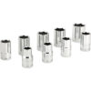 9 PC 1/2" MET SOCKET SET SHALLOW