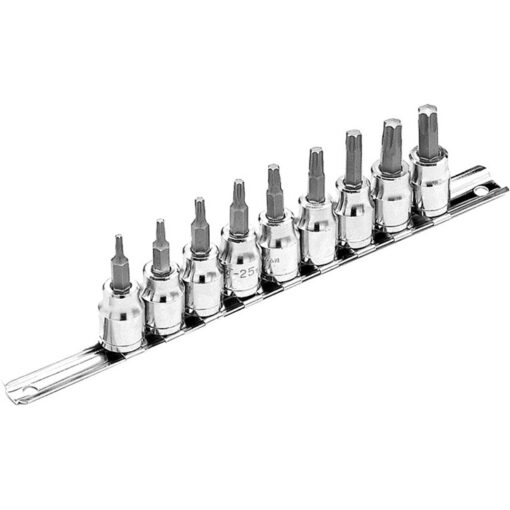 9 PC STAR BIT SOCKET SET