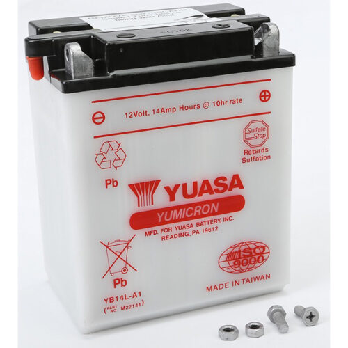 BATTERY YB14L-A1 CONVENTIONAL  Honda CB700SC Nighthawk S 1984-1986