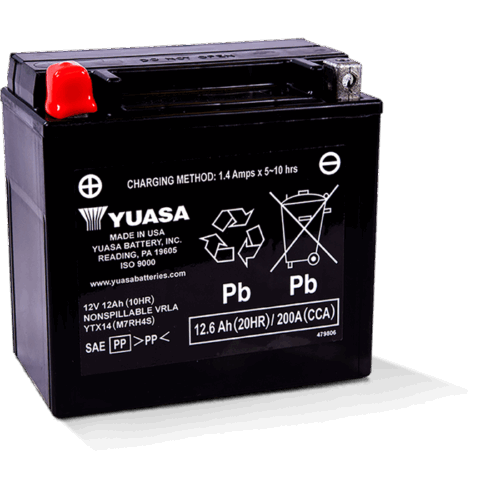 BATTERY YTX14 SEALED FACTORY ACTIVATED  Buell S1 Lightning 1996-1999 Buell XB12R Firebolt 2004-2010 Harley-Davidson VRSCA V-Rod 2002-2006 Harley-Davidson VRSCB V-Rod 2004-2005 Harley-Davidson VRSCD Night Rod 2006-2006 Buell XB12S Lightning 2004-2008 Harley