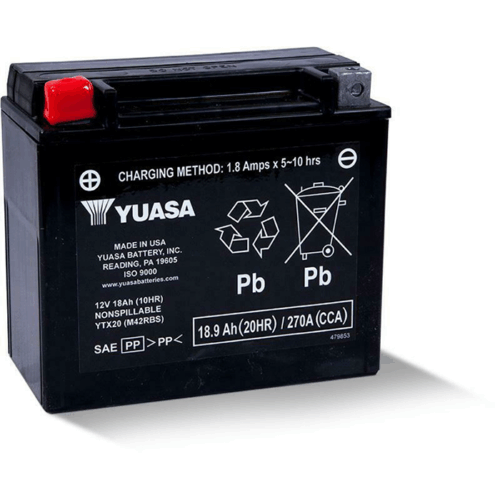 BATTERY YTX20 SEALED FACTORY ACTIVATED