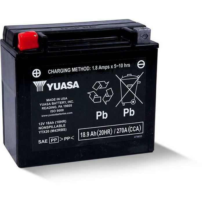 thumbnail image 2 of Fire Power Sealed Factory Activated Battery - CTX14H (FA) - Dennis Kirk 2 of 12