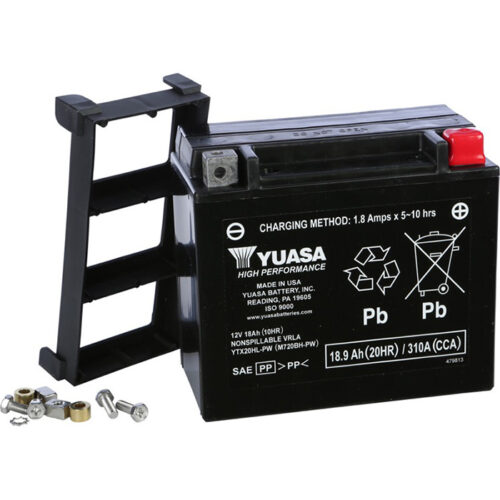 BATTERY YTX20HL-PW SEALED FACTORY ACTIVATED  Kawasaki Jet Mate (JB650-A) 1989-1992 Kawasaki X2 (JF650-A) 1987-1995 Kawasaki TS (JF650-B) 1989-1996 Kawasaki 750 SS (JH750-A) 1992-1995 Kawasaki Xi Sport (JH750-G) 1998-1999 Kawasaki SC (JL650-A) 1991-1995 Kaw
