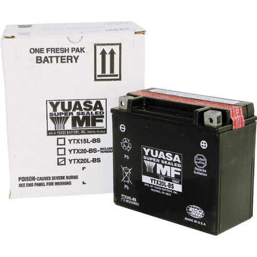 BATTERY YTX20L-BS MAINTENANCE FREE  Harley-Davidson FLST Softail Heritage 2006-2006 Harley-Davidson FLS Softail Slim 2012-2017 Harley-Davidson FLSTC Softail Heritage Classic 1991-2017 Harley-Davidson FLSTF Softail Fat Boy 1991-2017 Harley-Davidson FLSTFB S