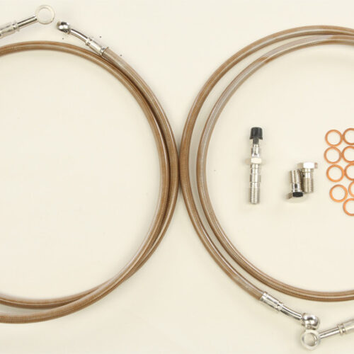 BRAKE LINE FRONT LT250 94-98