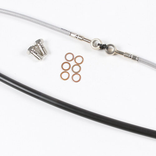 STEEL BRAKE LINE FRONT  Kawasaki KX65 02-04