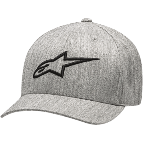 AGELESS CURVE HAT GREY HEATHER/BLACK