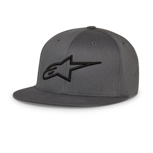 AGELESS FLATBILL HAT CHARCOAL/BLACK LG