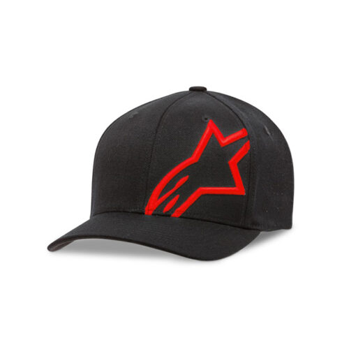 CORP SHIFT 2 CURVED BRIM HAT BLACK/RED