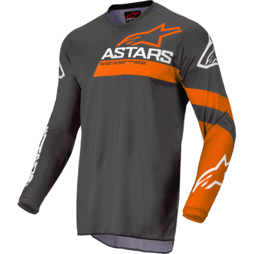 FLUID CHASER JERSEY ANTHRACITE/CORAL FLUO
