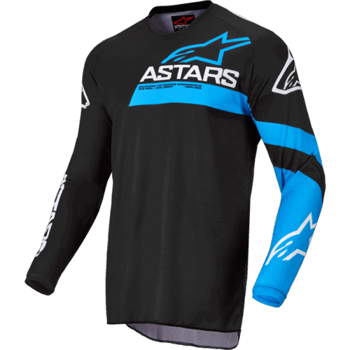 FLUID CHASER JERSEY BLACK/BLUE NEON
