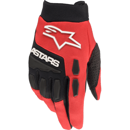 FULL BORE GLOVES BRIGHT RED/BLACK