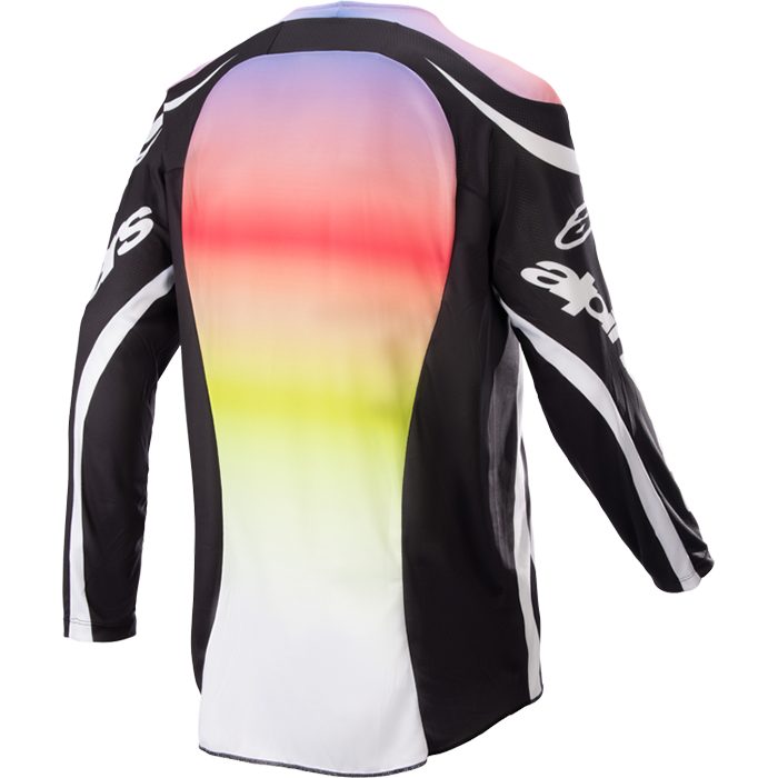RACER SEMI JERSEY BLACK/MULTI COLOR - Image 2