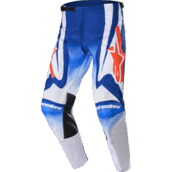 RACER SEMI PANTS BLUE/HOT ORANGE