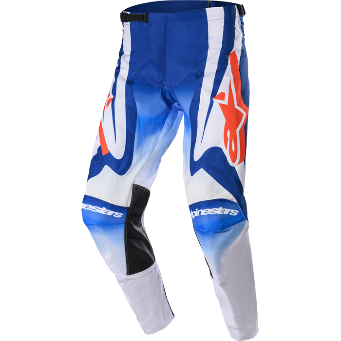 RACER SEMI PANTS BLUE/HOT ORANGE
