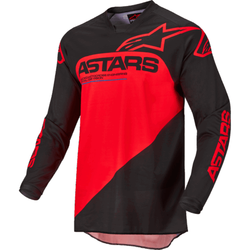 RACER SUPERMATIC JERSEY BLACK/BRIGHT RED