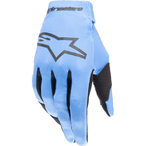 RADAR GLOVES LIGHT BLUE/BLACK